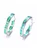 Fashion Opal Round Earrings Everyday Versatile