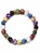 Leisure Ethnic Style Natural Mineral Colorful Beaded Bracelet