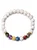 Leisure Ethnic Style Natural Mineral Colorful Beaded Bracelet
