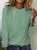 Striped Loose Casual Crew Neck Long Sleeve T-Shirt