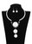 Exaggerated Imitation Pearl Party Jewelry Set