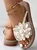 Pu Casual Summer Floral Slide Sandals