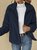 Casual Shawl Collar Zipper Plain Teddy Jacket