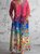 Jersey Gradient Pattern Regular Fit Casual Dress With No