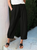 Women's  Elastic Waist H-Line Wide Leg Pants Daily Going Out Pants Khaki Casual Split Joint Plain Spring/Fall Pants