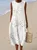 Regular Fit Striped Casual Crew Neck Dress With No