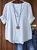 Women's Vintage Casual Button Down Shirt