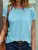 Casual Crew Neck Short Sleeve T-Shirt