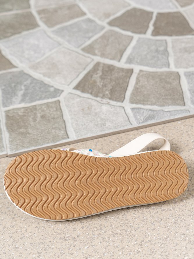 Pu Thick Bottom Summer Sandal