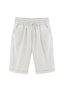 Women Casual Linen & Cotton Bottoms Shorts