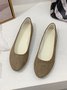 Multi-color Breathable Plain Velvet Simple Non-SlipSlip On Shallow Shoes Non-Slip Flat Heel Shoes