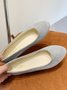 Multi-color Breathable Plain Velvet Simple Non-SlipSlip On Shallow Shoes Non-Slip Flat Heel Shoes