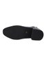 Croc-embossed Patent Leather Paneled Slip On Boots