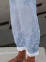 Boho Regular Fit Floral Cotton Pants