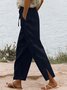 Plain Regular Fit Pants